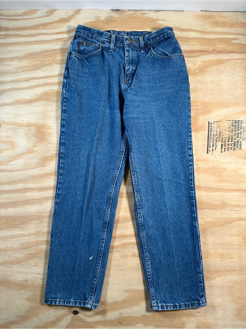 Riders by Lee Women's Straight-Leg Jeans in Blue Denim